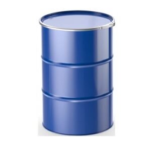 200 L metalinė statinė su dangčiu