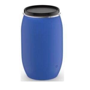 220L plastikinė statinė su dangčiu