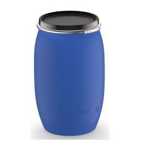 120L plastikinė statinė su dangčiu