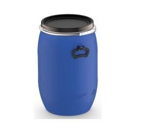 60L plastikinė statinė su dangčiu