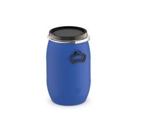 30L plastikinė statinė su dangčiu