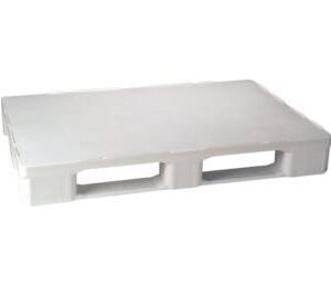 Plastikinė higieninė paletė su plokščiu pavirčiumi 1200x800 mm