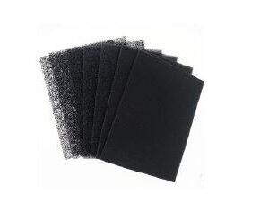 Poliuretano filtravimo audinys akytas